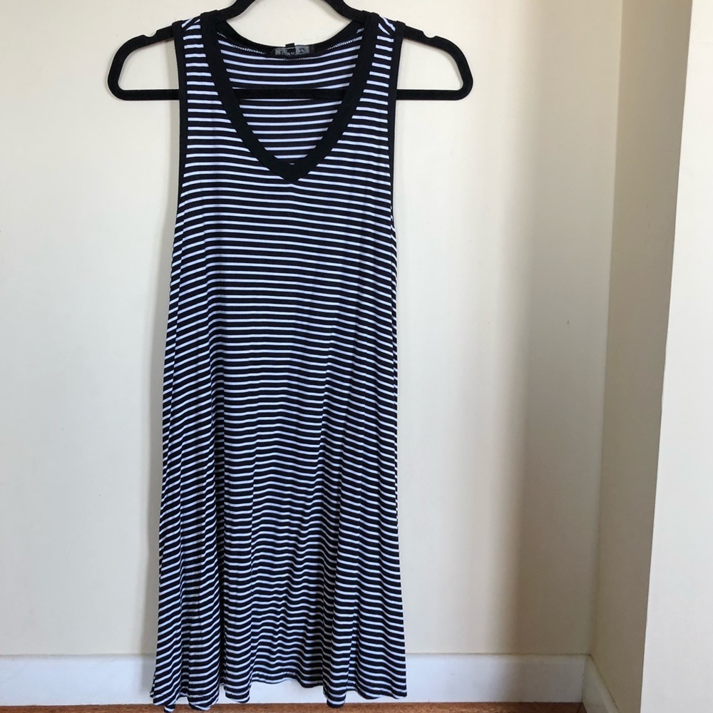 Cute & Comfy Pol Striped Dress
